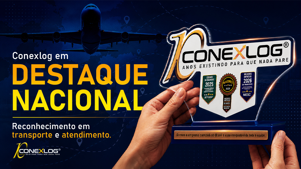 Conexlog é reconhecida pelo Instituto MESC como destaque nacional em transporte e atendimento ao cliente